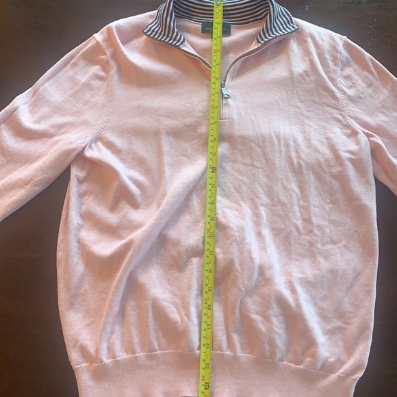 NWOT Brooks Brothers Supima® Half-Zip Sweater - Picture 11 of 14